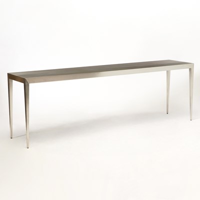 Lot 304 - Stainless Steel Console Table