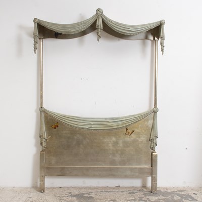 Lot 68 - Louis XVI Style Carved Canopy Headboard