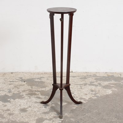 Lot 62 - Mahogany Plant Stand