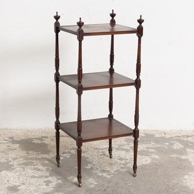 Lot 382 - Victorian Style Mahogany Etagere