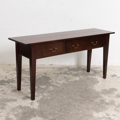Lot 274 - Contemporary Style Mahogany Console