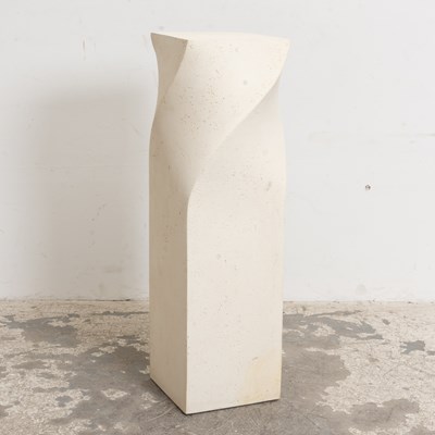 Lot 279 - Beige Resin Pedestal
