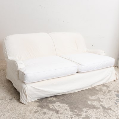 Lot 280 - Cream Upholstered Sofa