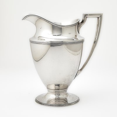 Lot 261 - Tiffany & Co. Sterling Water Pitcher