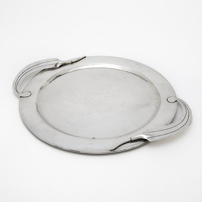 Lot 340 - Mexican Sterling Silver Tray