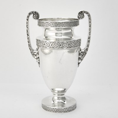 Lot 265 - Gorham Sterling Silver Two Handled Vase