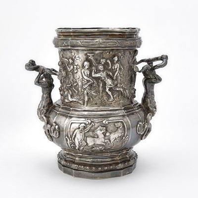 Lot 171 - Continental Silver Wine Cooler