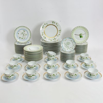 Lot 297 - Raynaud "Verdures" Porcelain Dinner Set