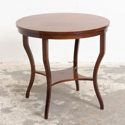 Lot 22 - Mahogany Circular End Table