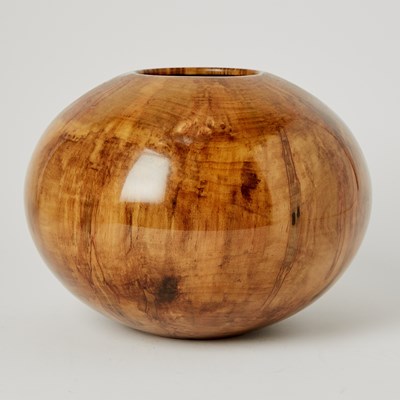 Lot 416 - Matt Moulthrop Turned Red Maple Vessel