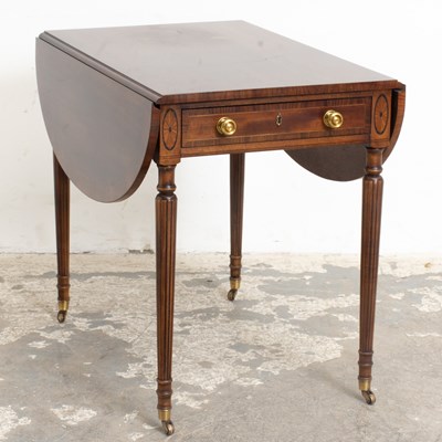 Lot 253 - Mahogany Drop Leaf Pembroke Table