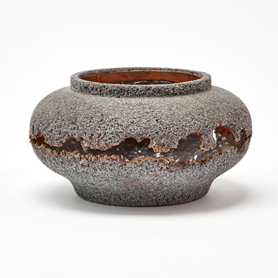 Lot 429 - Daniel Clayman Pâte-de-Verre and Copper Vessel