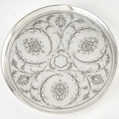 Lot 3010 - Tiffany & Co. Sterling Silver Low Footed Dish