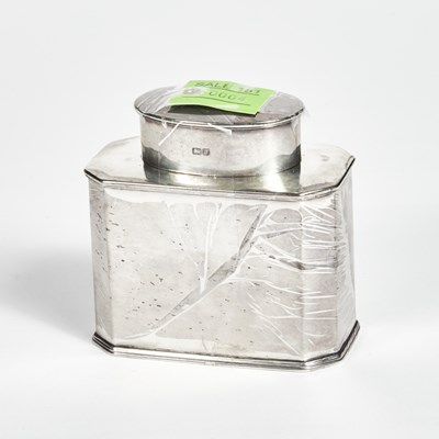 Lot 4 - Silver Tea Caddy and Lid, 6 ozs.