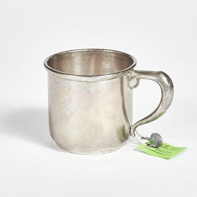 Lot 6 - Silver Cup, 4 ozs., damaged