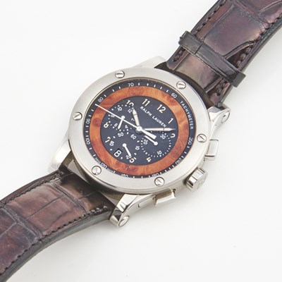 Lot 68 - Mans Metal Wrist Watch, 39 Jewels, Ralph Lauren, 45mm