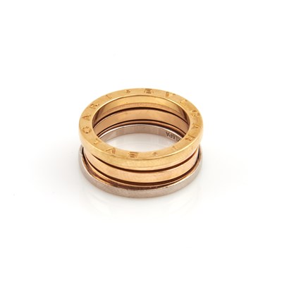 Lot 106 - Gold Ring, 18K 6 dwt., bears signature Bulgari
