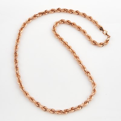 Lot 122 - Gold Neck Chain, 14K 72 dwt.
