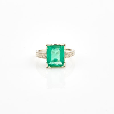 Lot 181 - Gold and Stone Ring, 14K 2 dwt. all