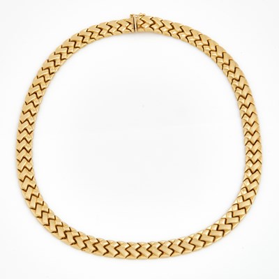 Lot 280 - Gold Necklace, 14K 23 dwt.