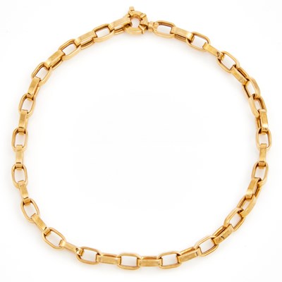 Lot 286 - Gold Neck Chain, 14K 10 dwt.