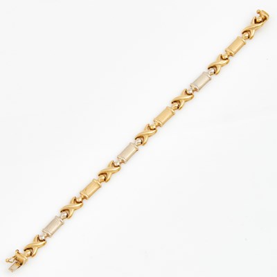 Lot 289 - Gold Flexible Bracelet, 14K 5 dwt.