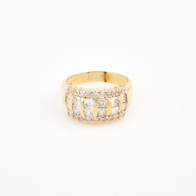 Lot 309 - Gold and Stone Ring, 14K 5 dwt. all