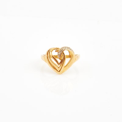 Lot 316 - Diamond Ring, 14K 2 dwt., damaged