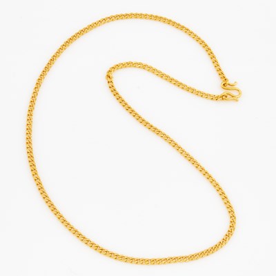 Lot 344 - Gold Neck Chain, 24K 20 dwt.