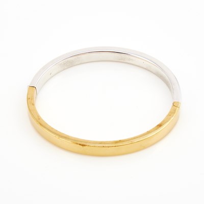 Lot 379 - Gold Rigid Bracelet, 14K 9 dwt.