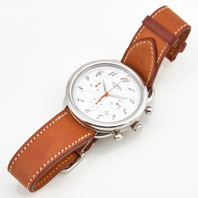 Lot 421 - Mans Metal Wrist Watch, Hermes, Arceau Chronograph, Automatic, 43mm