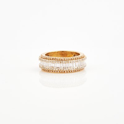 Lot 427 - Diamond Ring, 233 diamonds about 2.85 cts., 14K 9 dwt.
