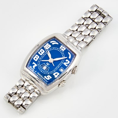 Lot 443 - Mans Metal Bracelet Watch, 31 Jewels, Dubey & Schaldenbrand