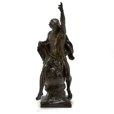 Lot 276 - Patinated Bronze Model of “Ad Lumen”