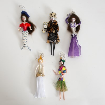 Lot 2 - Group of Soffieria de Carlini Figural Glass Ornaments