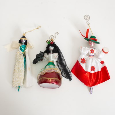Lot 5 - Group of Three Soffieria de Carlini Glass Figural Ornaments