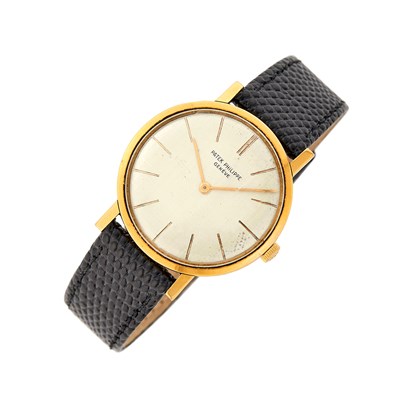 Lot 62 - Patek Philippe Gentleman's Gold 'Calatrava' Watch, Ref. 3426