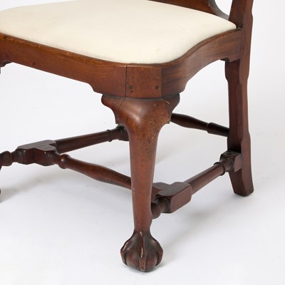 Lot 92 - Queen Anne Mahogany Side Chair