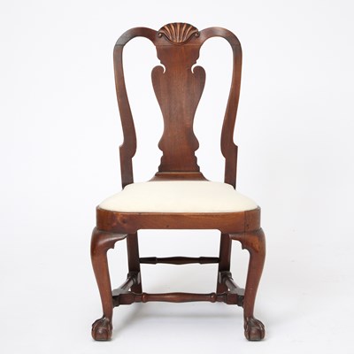 Lot 92 - Queen Anne Mahogany Side Chair