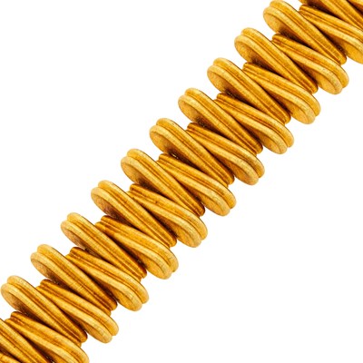 Lot 179 - Cartier Wide Gold Bracelet