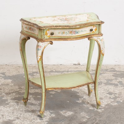 Lot 35 - Louis XVI Style Painted Side Table