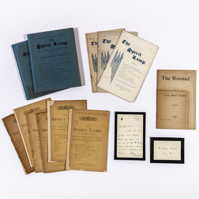 Lot 118 - A partial run of Lord Alfred Douglas's The Spirit Lamp