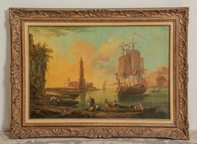 Lot 49 - Harbor Scene