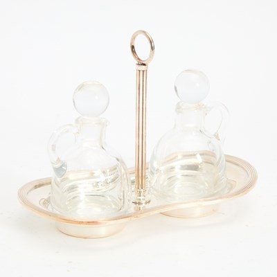 Lot 134 - Christofle Silver Plated Cruet Frame