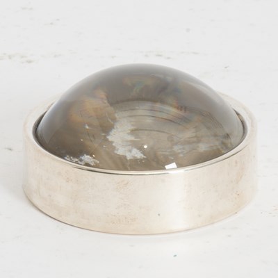 Lot 246 - English Sterling Silver Mounted Glass Magnifier