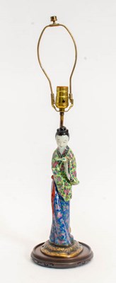 Lot 356 - Chinese Porcelain Figure of a Meiren