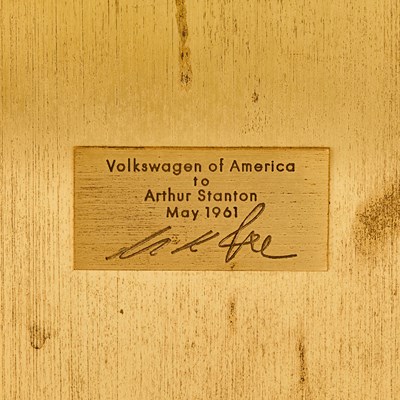 Lot 90 - Patek Philippe Brass Solar Desk Clock