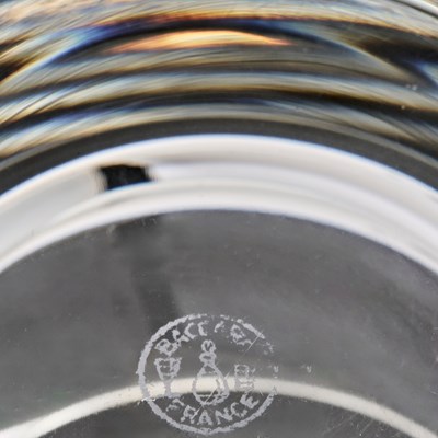 Lot 91 - Baccarat "Biarritz" Pattern Glass Caviar Bowl