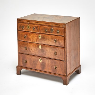 Lot 174 - George II Walnut Chest of Drawers