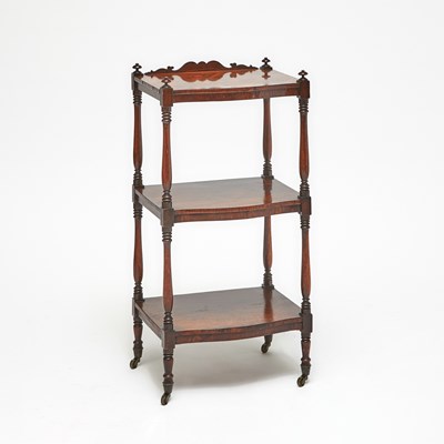 Lot 178 - Regency Rosewood Étagère